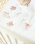 Lullaby Silks - Silk Standard Crib Sheet (Fitted)